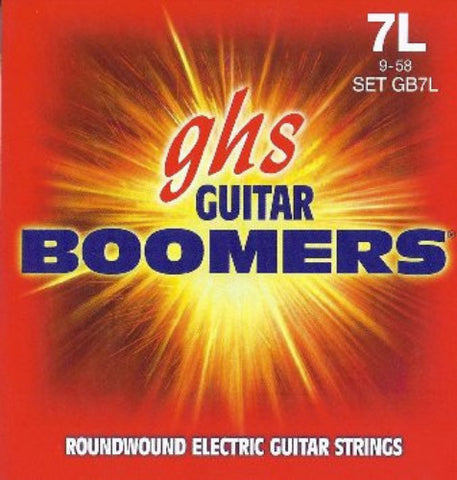 Electric Boomers 7-String Extra Light 9-58 Set GB7L