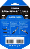 2 Foot Solderless Pedalboard Cable Kit BCK-2