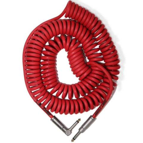 30 Foot Coil Cable in Red BC-30CCR