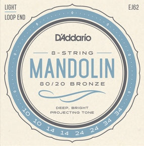 Mandolin EJ62 80/20 Bronze Light 10-34