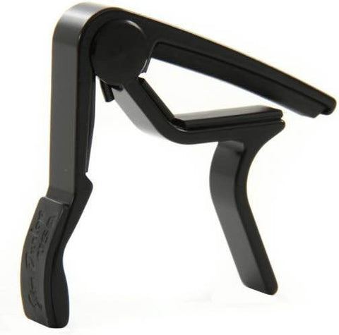Acoustic Curved Trigger Capo in Black 83CB