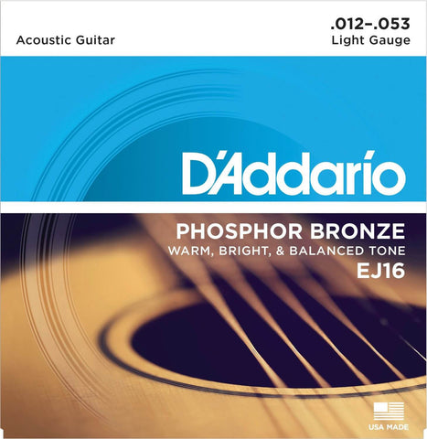 Acoustic EJ16 Phosphor Bronze Light 12-53