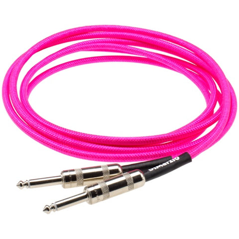 18 Foot Instrument Cable in Neon Pink EP1718SSPK