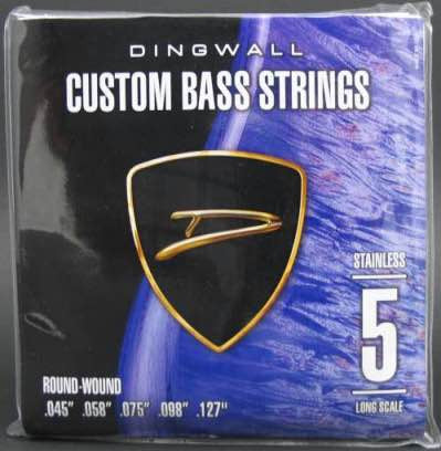 Stainless Steel Long Scale 45-127 5 String Set