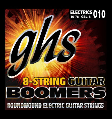 Electric Boomers 8-String Light 10-76 Set GBL-8