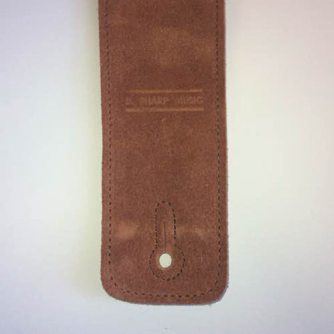 Basic Suede Strap with B Sharp Logo in Copper MS1-CPR