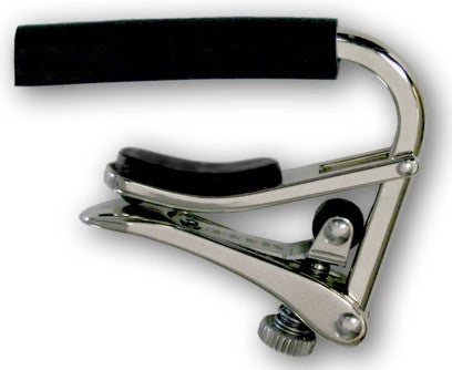 Standard Capo for Steel String Guitar in Polished Nickel Finish C1